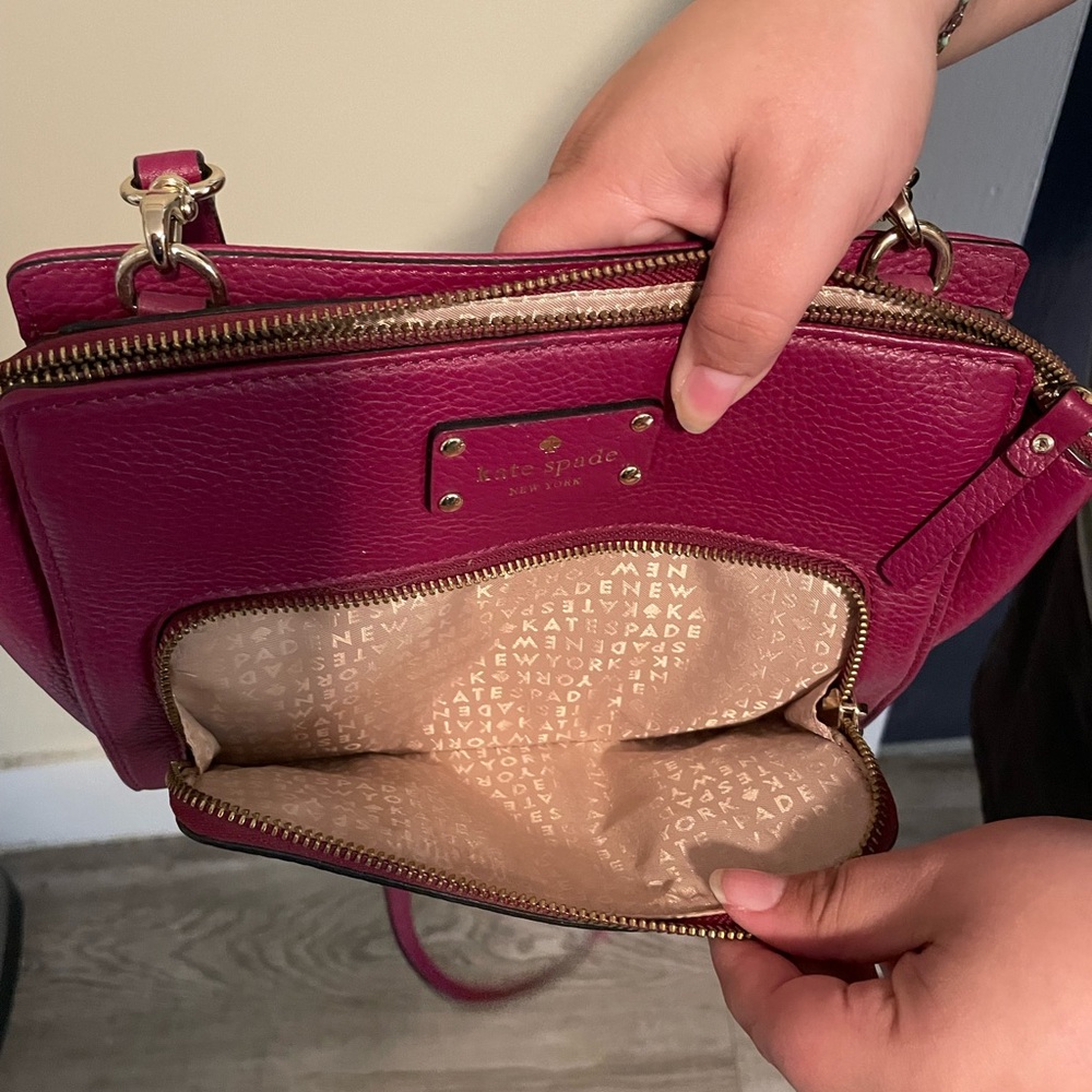 Kate Spade Fuchsia Crossbody Bag